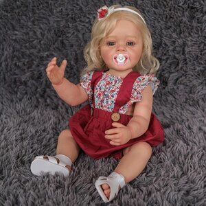 22  Inche Reborn Baby Doll Anatomically Correct Realistic Smiling Newborn
